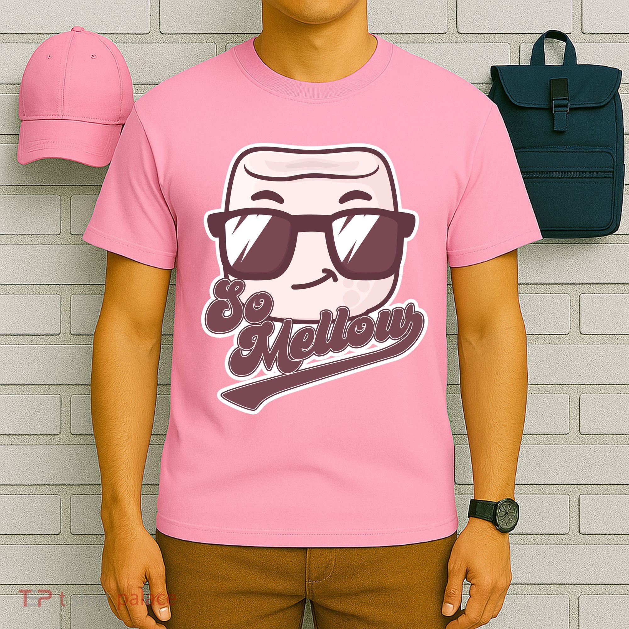 Funny So Mellow Cool Marshmallow T-Shirt