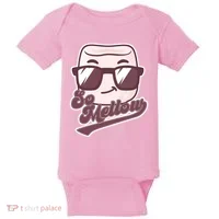 Funny So Mellow Cool Marshmallow Baby Bodysuit thumb 0