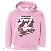 Funny So Mellow Cool Marshmallow Toddler Hoodie thumb 0