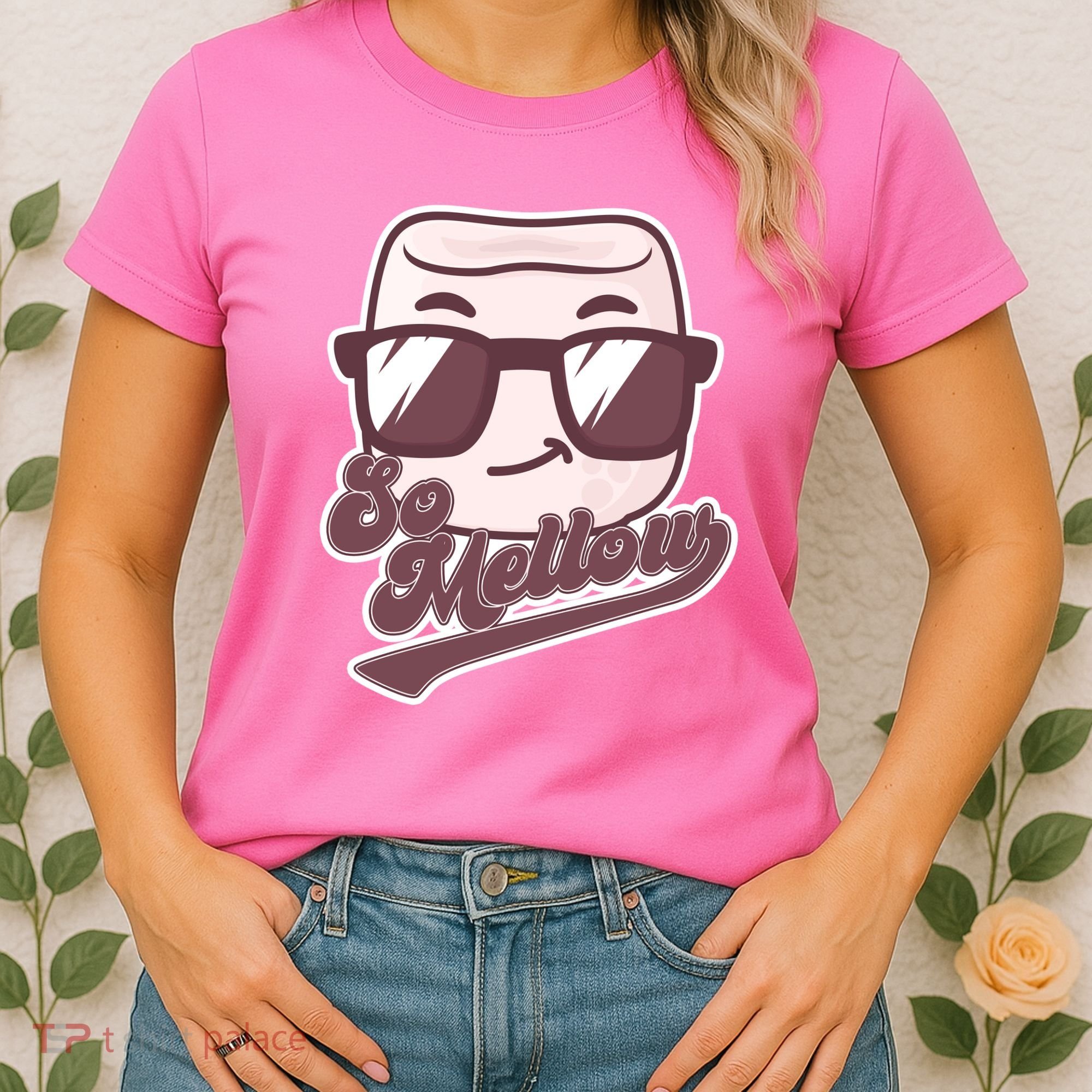 Funny So Mellow Cool Marshmallow Women's T-Shirt