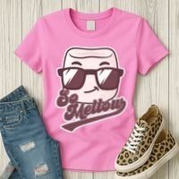 Funny So Mellow Cool Marshmallow Women's T-Shirt thumb 3