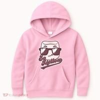 Funny So Mellow Cool Marshmallow Kids Hoodie thumb 0