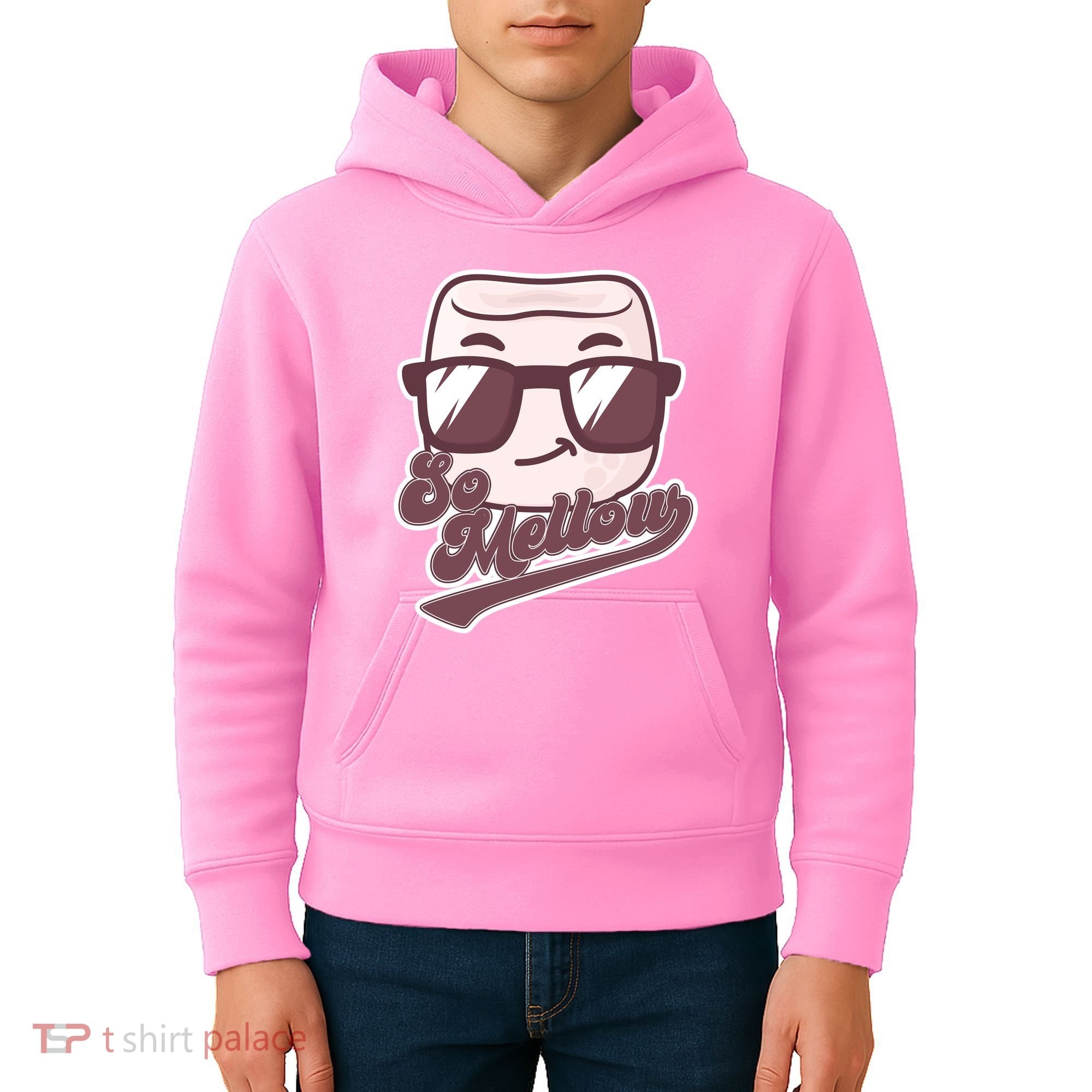 Funny So Mellow Cool Marshmallow Kids Hoodie