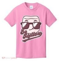 Funny So Mellow Cool Marshmallow Kids T-Shirt thumb 0