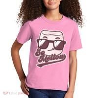 Funny So Mellow Cool Marshmallow Kids T-Shirt thumb 2