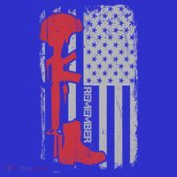 Fallen Soldier Memorial Day Salute Usa American Flag Gift Hoodie thumb 2