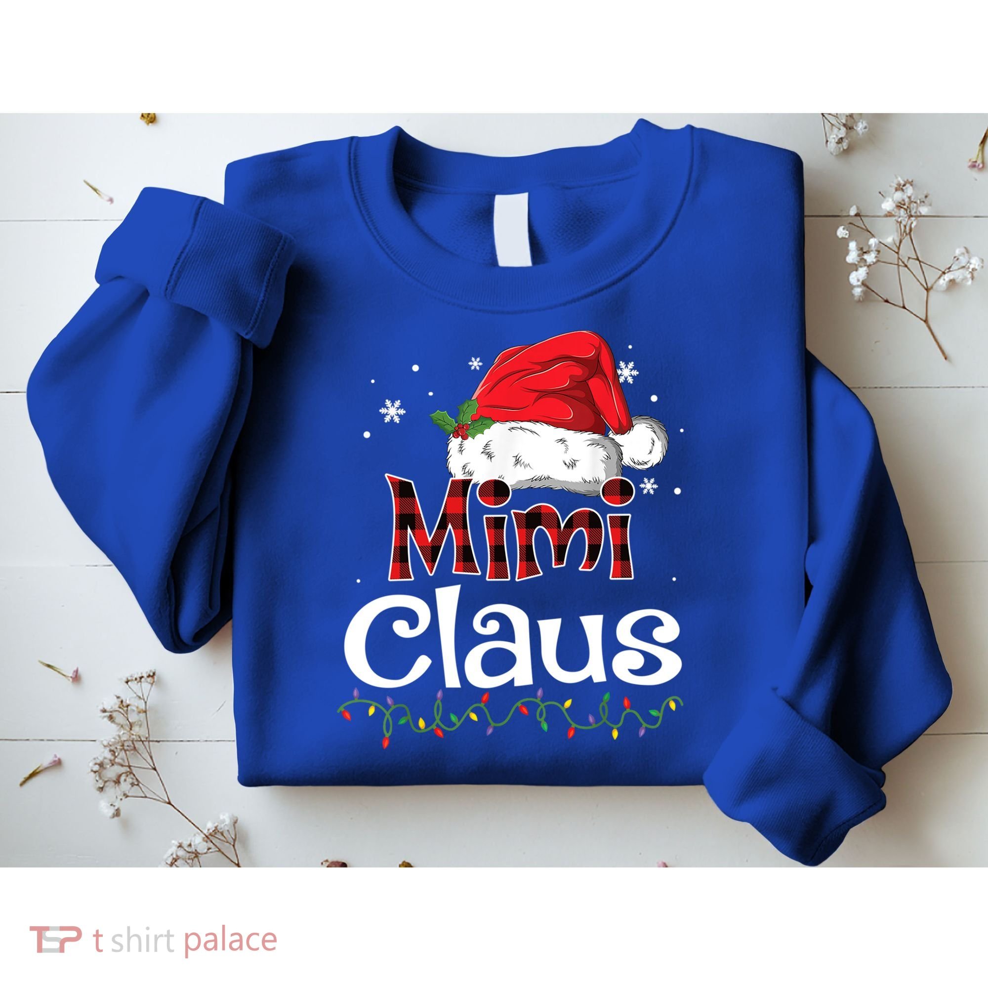 Funny Santa Mimi Claus Christmas Family Funny Gift Sweatshirt