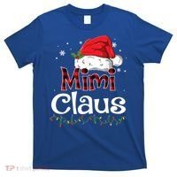 Funny Santa Mimi Claus Christmas Family Funny Gift T-Shirt thumb 0