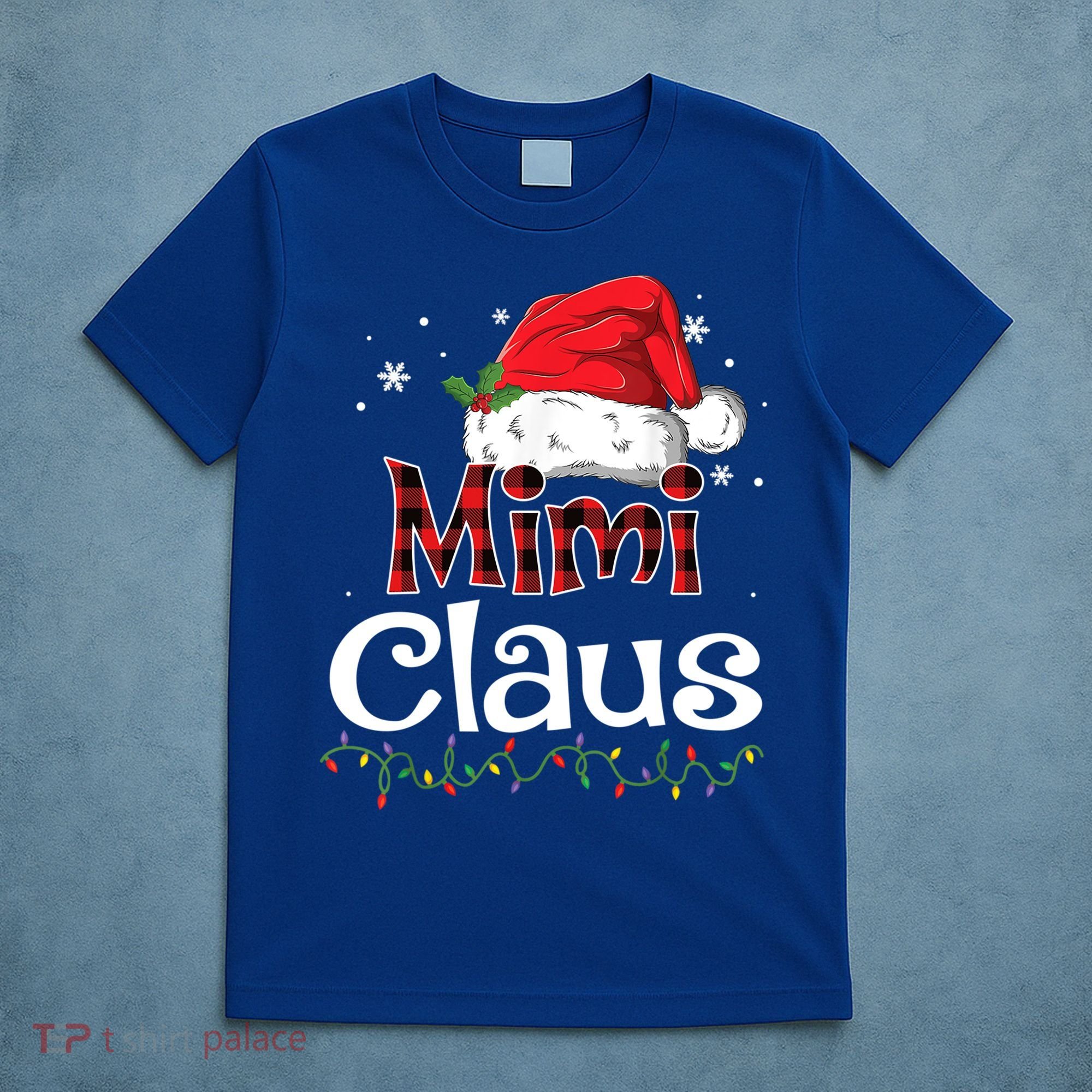 Funny Santa Mimi Claus Christmas Family Funny Gift T-Shirt