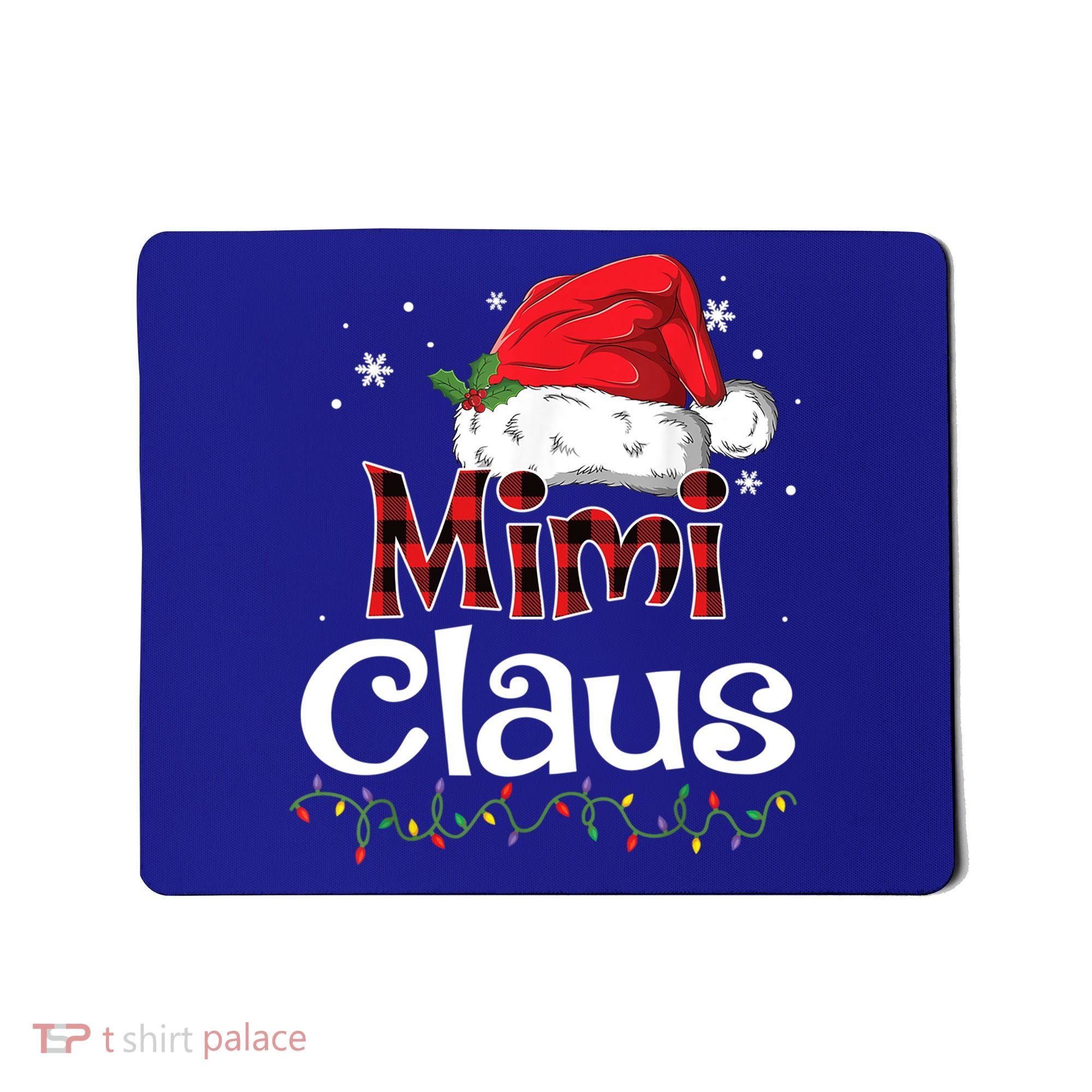 Funny Santa Mimi Claus Christmas Family Funny Gift Mousepad