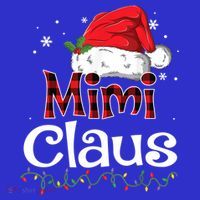 Funny Santa Mimi Claus Christmas Family Funny Gift Mousepad thumb 1