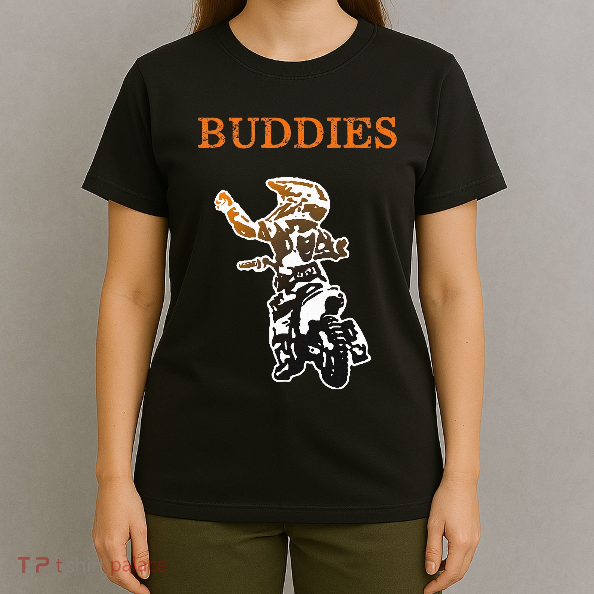 Father Son Matching Riding Buddies Dirt Bike Dad Motocross T-Shirt
