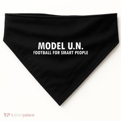 Funny Saying Model U N Gift United Nations Funny Gift USA-Made Doggie Bandana