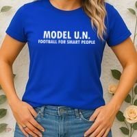 Funny Saying Model U N Gift United Nations Funny Gift Women's T-Shirt thumb 2