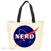 Funny Science Nerds Astronaut Astronomy Space Planets Galaxy Tote Bag thumb 0