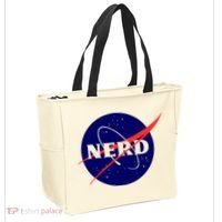 Funny Science Nerds Astronaut Astronomy Space Planets Galaxy Tote Bag thumb 2