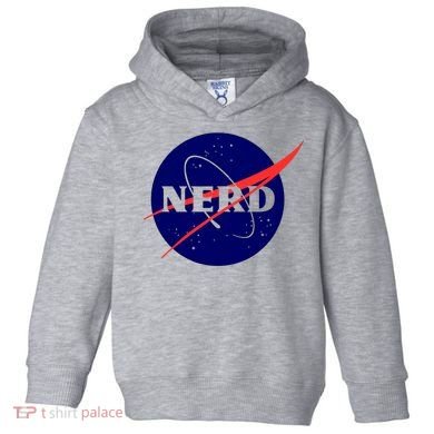 Funny Science Nerds Astronaut Astronomy Space Planets Galaxy Toddler Hoodie