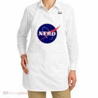 Funny Science Nerds Astronaut Astronomy Space Planets Galaxy Apron thumb 2