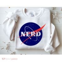 Funny Science Nerds Astronaut Astronomy Space Planets Galaxy Sweatshirt thumb 2