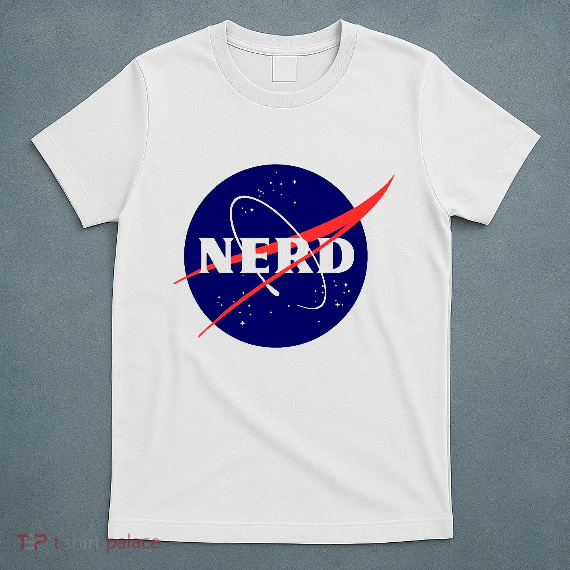 Funny Science Nerds Astronaut Astronomy Space Planets Galaxy T-Shirt