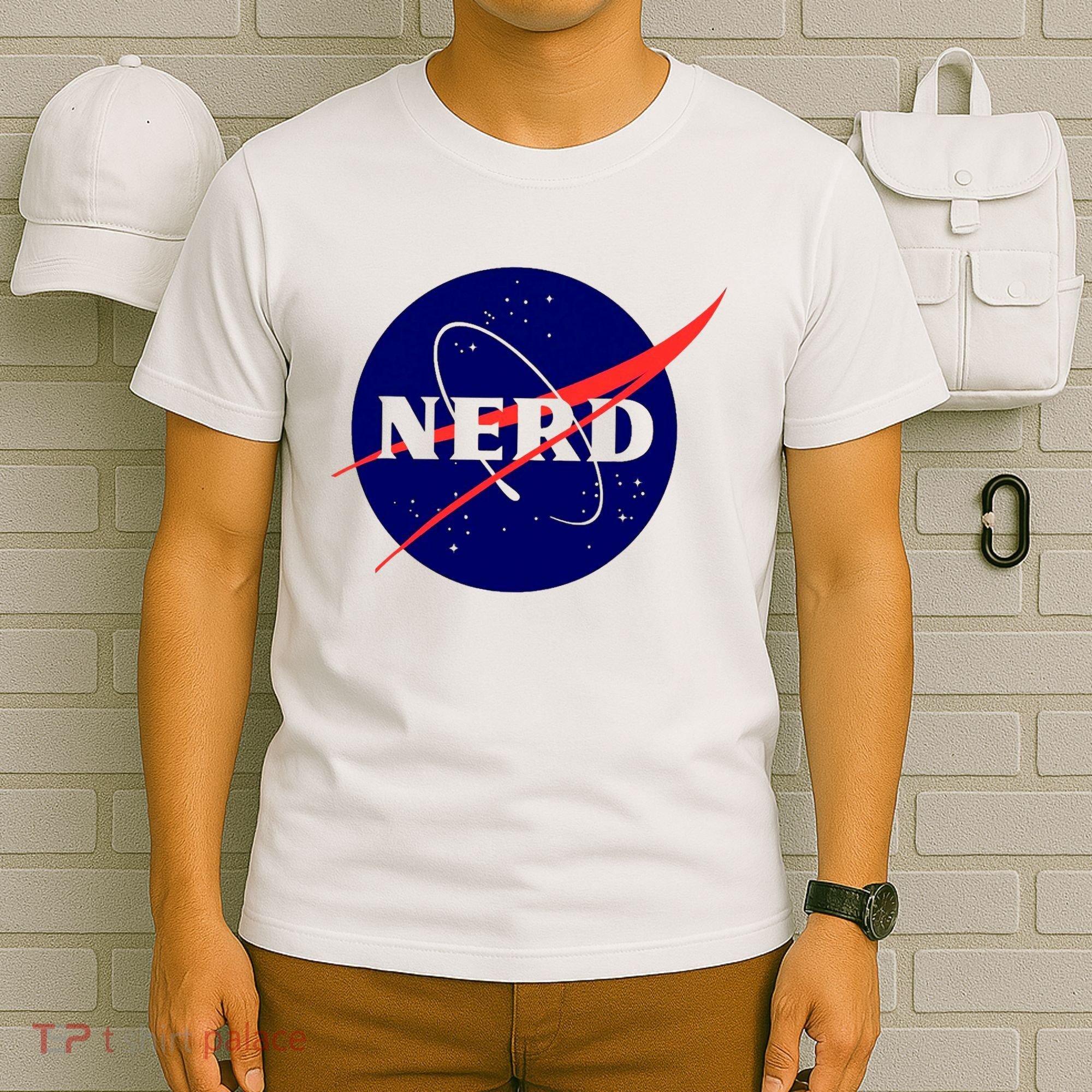 Funny Science Nerds Astronaut Astronomy Space Planets Galaxy T-Shirt