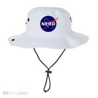 Funny Science Nerds Astronaut Astronomy Space Planets Galaxy Bucket Hat thumb 0