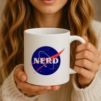Funny Science Nerds Astronaut Astronomy Space Planets Galaxy Coffee Mug thumb 3