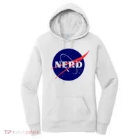 Funny Science Nerds Astronaut Astronomy Space Planets Galaxy Women's Hoodie thumb 0