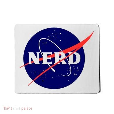 Funny Science Nerds Astronaut Astronomy Space Planets Galaxy Mousepad