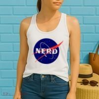 Funny Science Nerds Astronaut Astronomy Space Planets Galaxy Women's Tank Top thumb 2