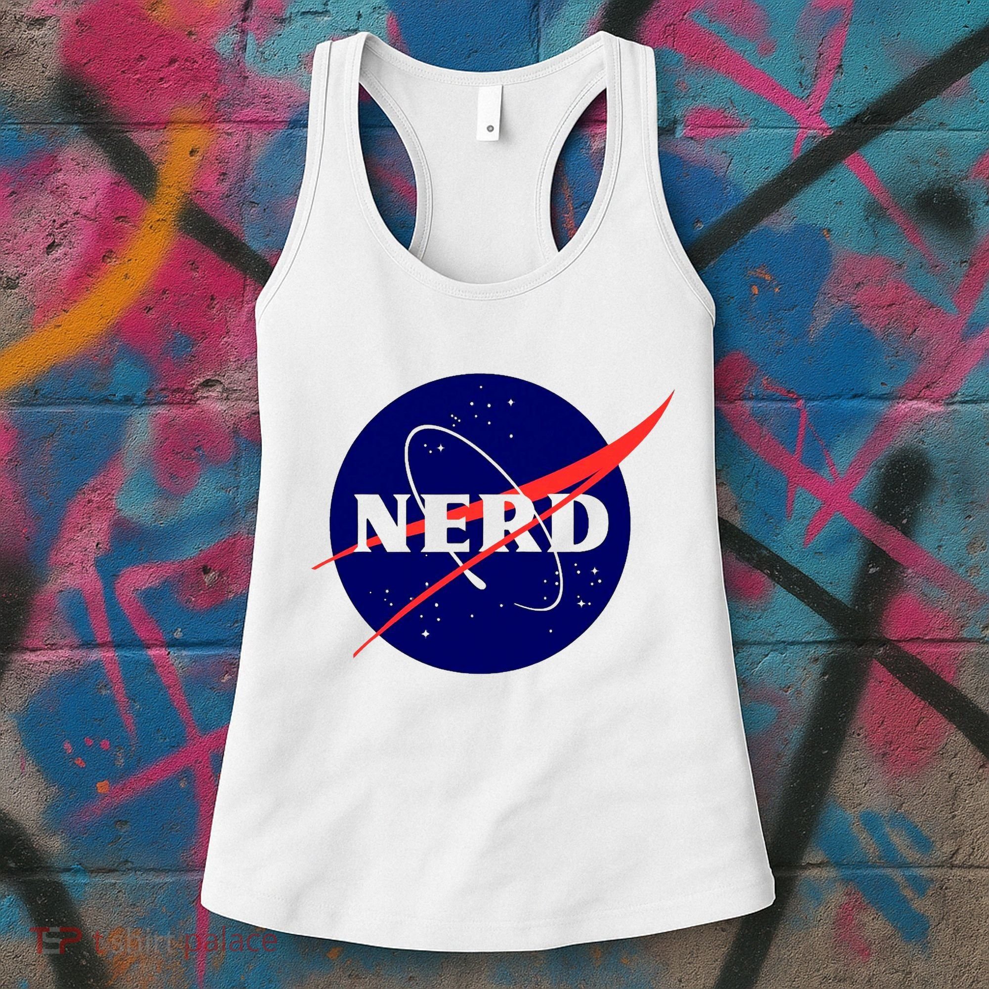 Funny Science Nerds Astronaut Astronomy Space Planets Galaxy Women's Tank Top