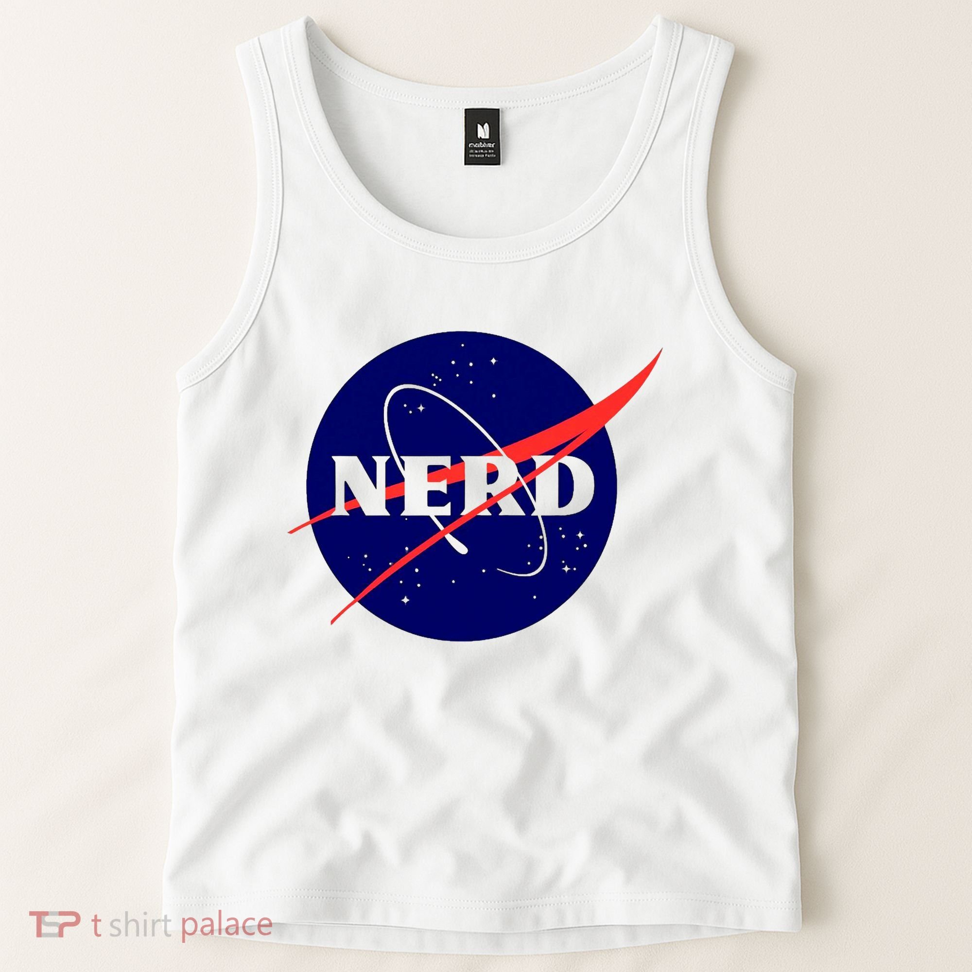 Funny Science Nerds Astronaut Astronomy Space Planets Galaxy Tank Top