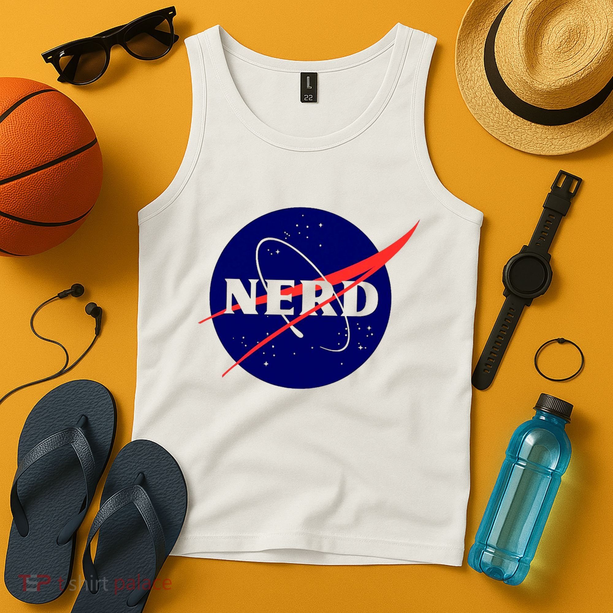 Funny Science Nerds Astronaut Astronomy Space Planets Galaxy Tank Top