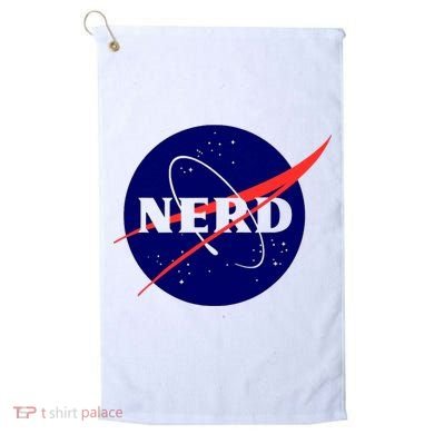 Funny Science Nerds Astronaut Astronomy Space Planets Galaxy Golf Towel
