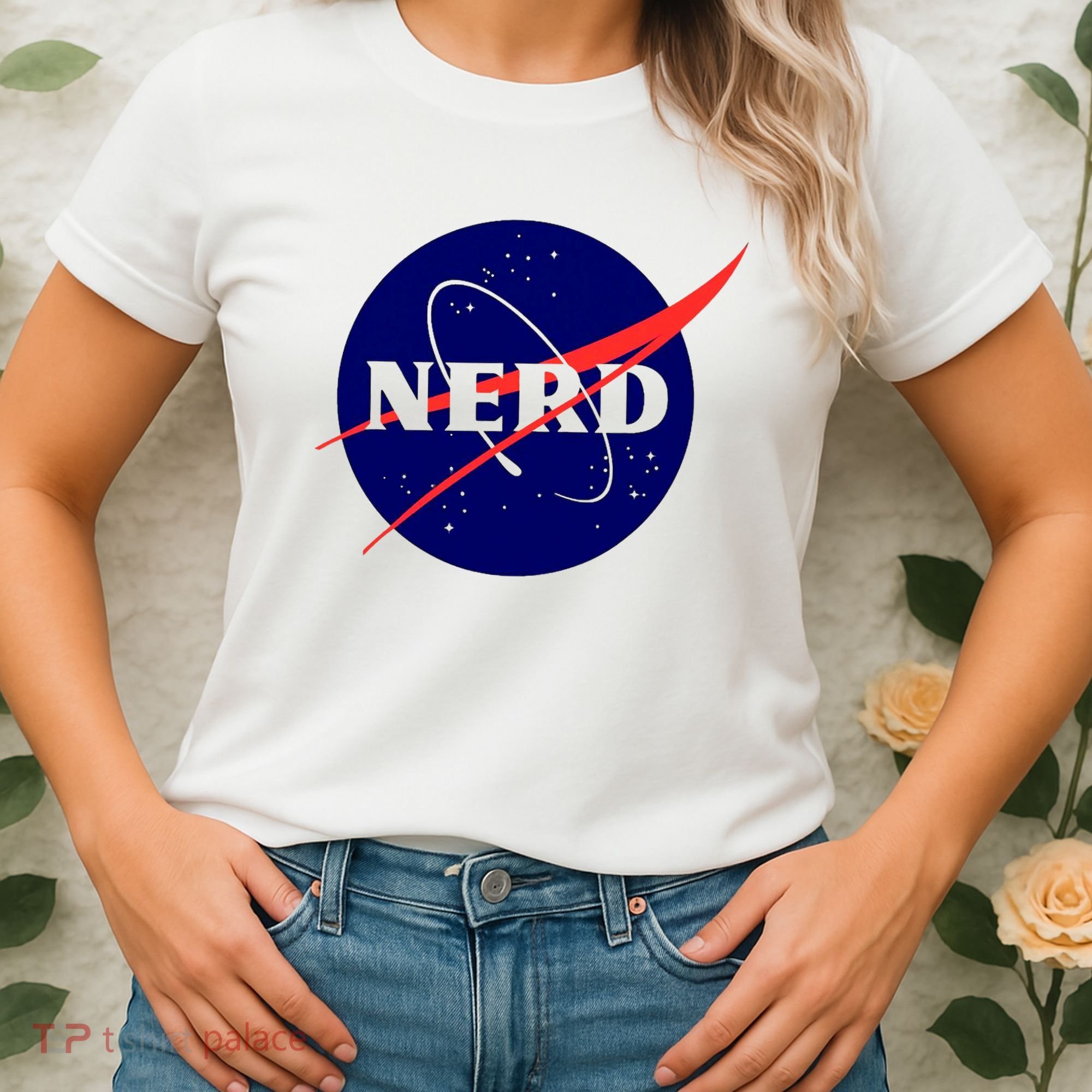 Funny Science Nerds Astronaut Astronomy Space Planets Galaxy Women's T-Shirt
