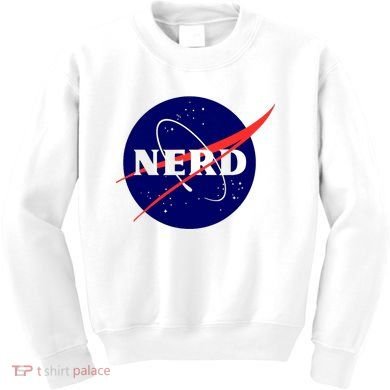 Funny Science Nerds Astronaut Astronomy Space Planets Galaxy Kids Sweatshirt