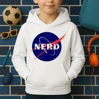 Funny Science Nerds Astronaut Astronomy Space Planets Galaxy Kids Hoodie thumb 2