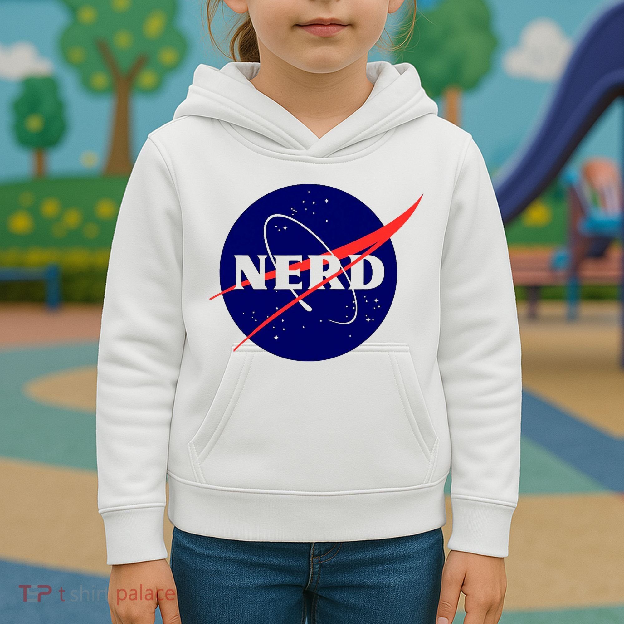 Funny Science Nerds Astronaut Astronomy Space Planets Galaxy Kids Hoodie