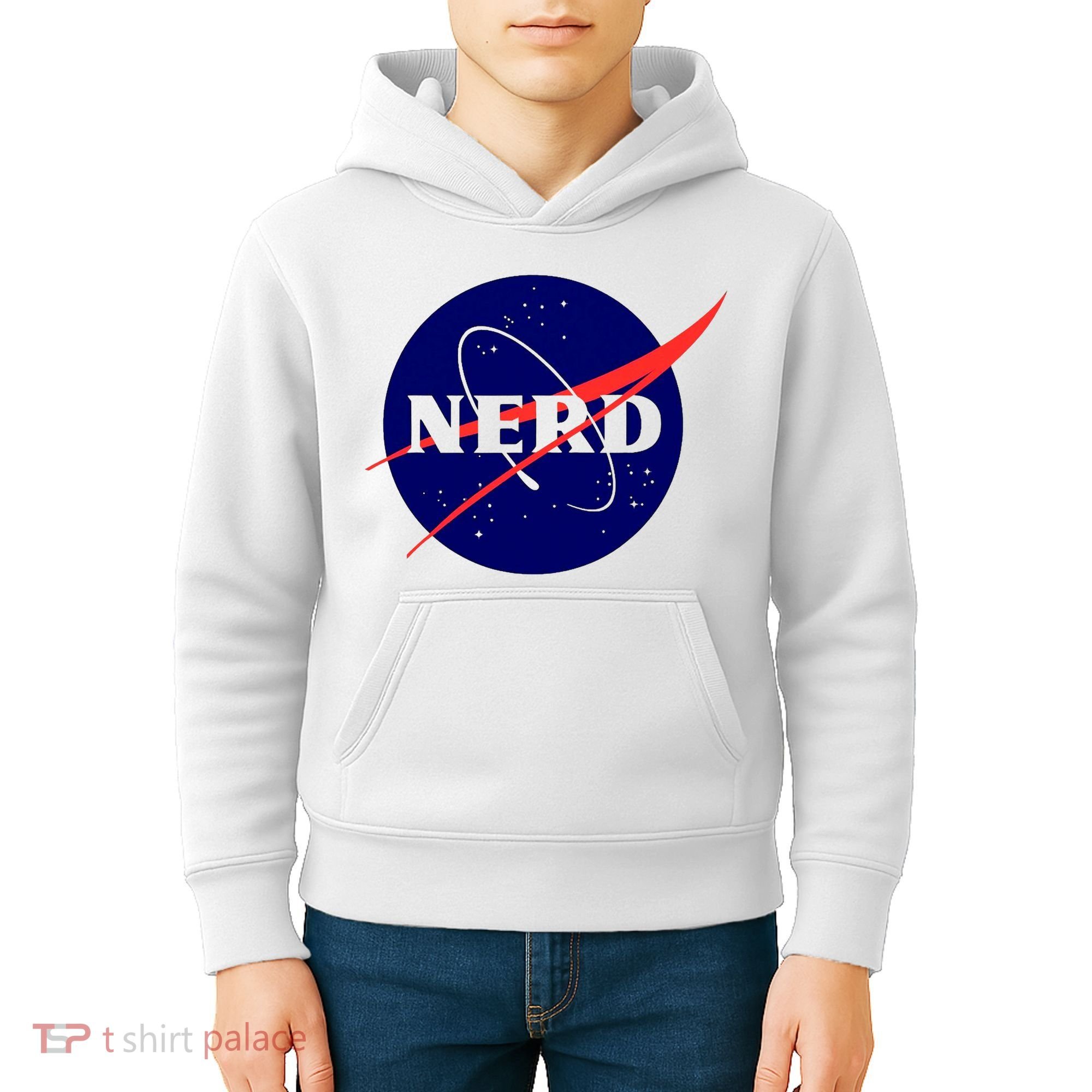 Funny Science Nerds Astronaut Astronomy Space Planets Galaxy Kids Hoodie