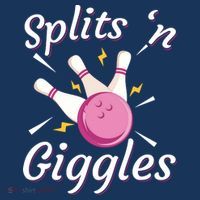 Funny Splits 'N Giggles Bowling Team Bowler Sports Player Sweatshirt thumb 3