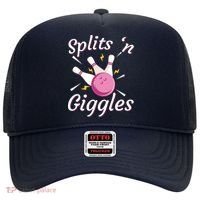 Funny Splits 'N Giggles Bowling Team Bowler Sports Player Hat thumb 0