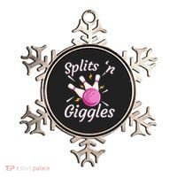 Funny Splits N Giggles Bowling Team Bowler Sports Player Ornament thumb 0