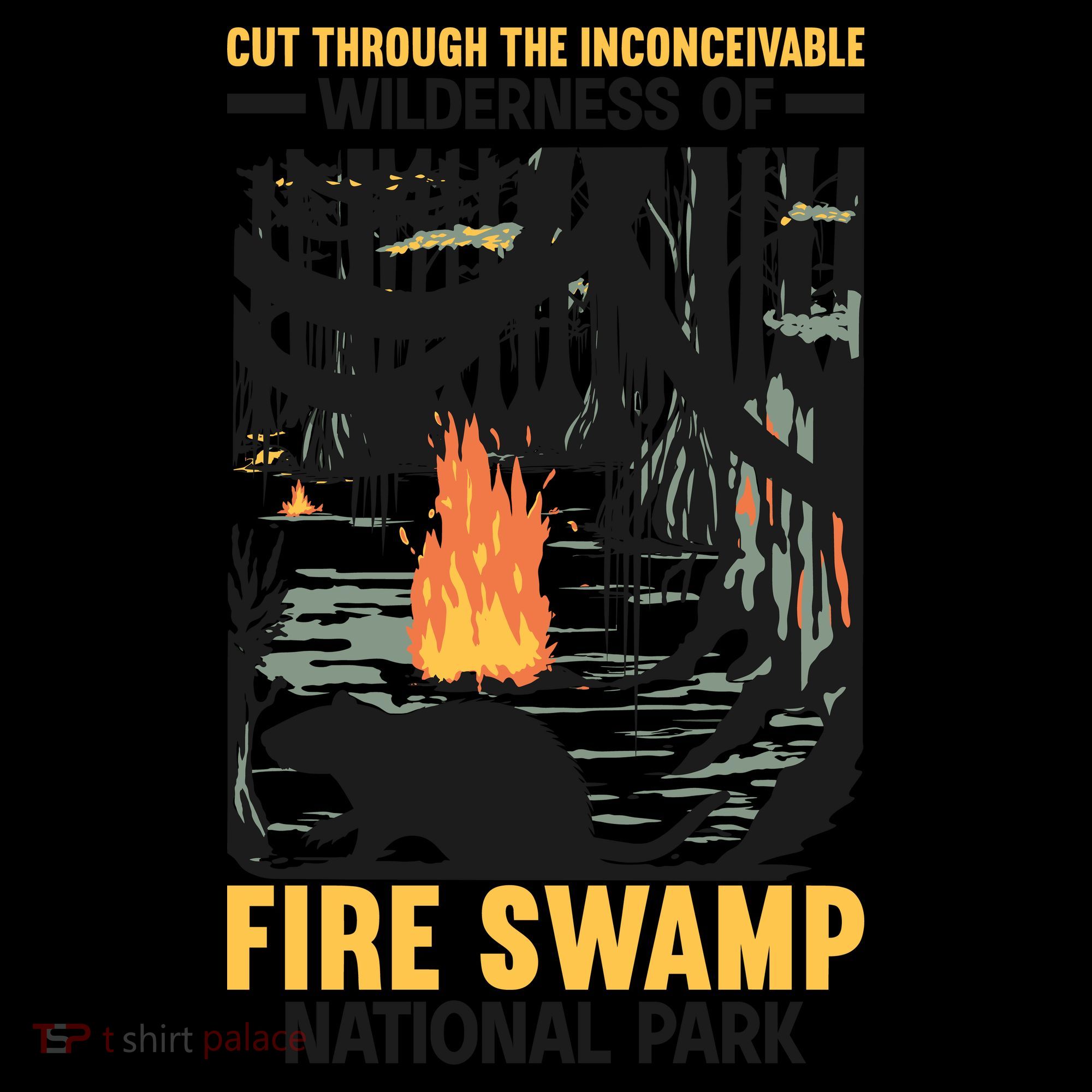 Fire Swamp National Park Coffee Mug