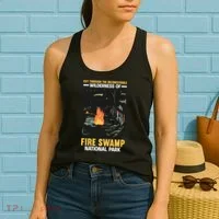 Fire Swamp National Park Women's Tank Top thumb 2