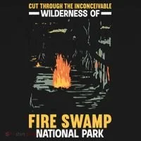 Fire Swamp National Park Baby Bodysuit thumb 2