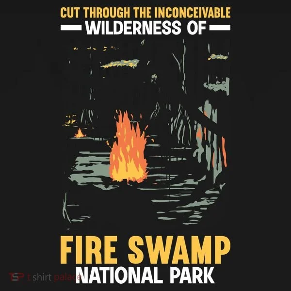 Fire Swamp National Park Baby Bodysuit