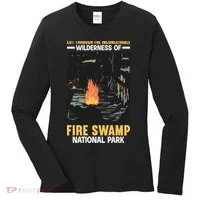 Fire Swamp National Park Women's Long Sleeve Shirt thumb 0