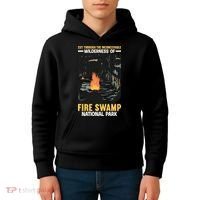 Fire Swamp National Park Kids Hoodie thumb 4