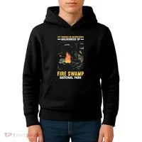 Fire Swamp National Park Kids Hoodie thumb 4
