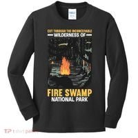 Fire Swamp National Park Kids Long Sleeve Shirt thumb 0